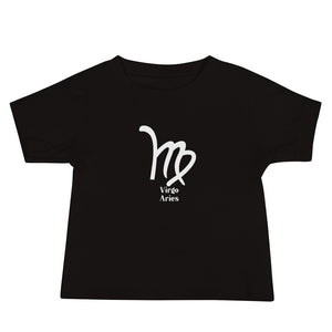 Aries Virgo Zodilinks Baby Jersey Short Sleeve Tee