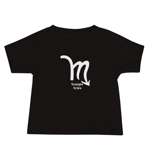 Aries Scorpio Zodilinks Baby Jersey Short Sleeve Tee