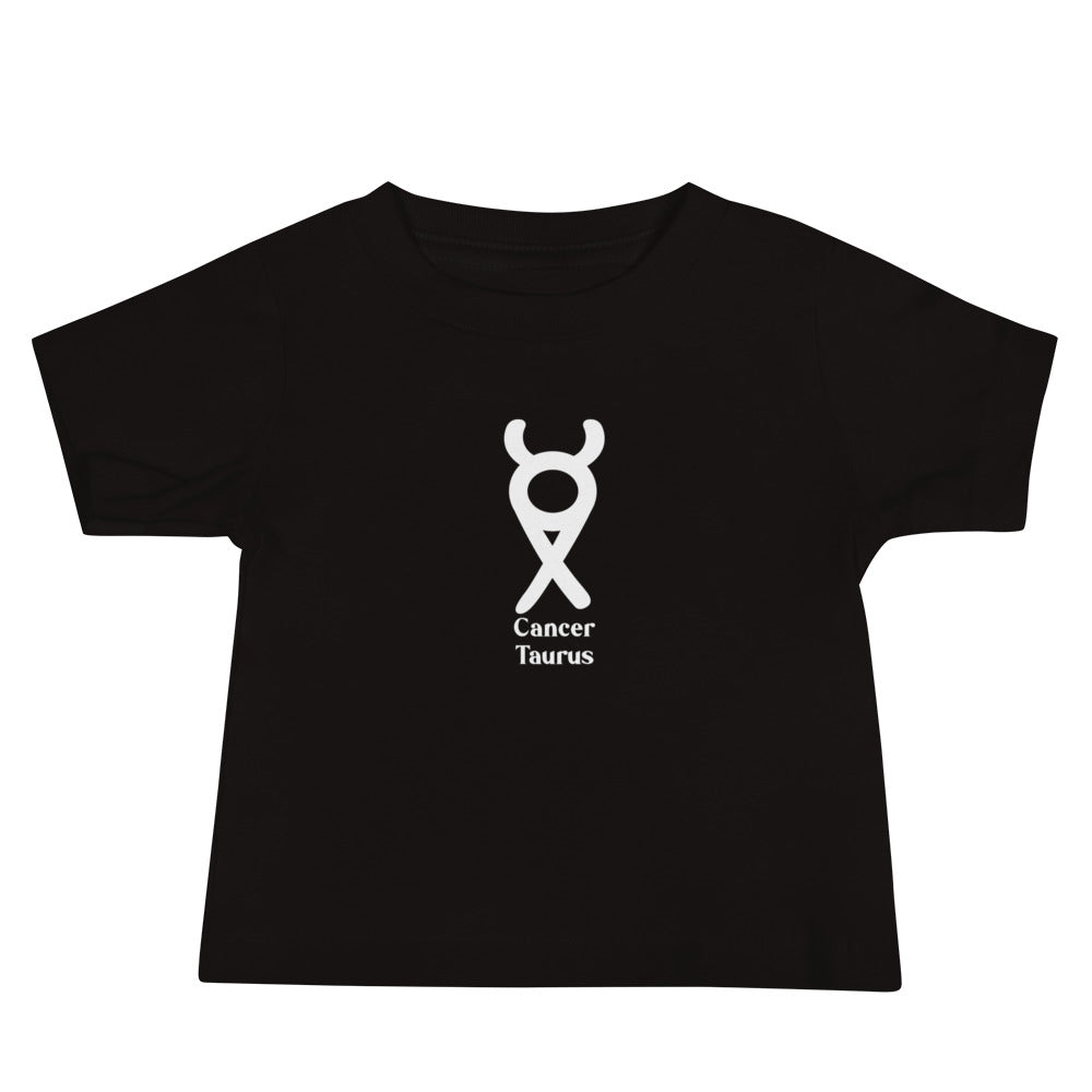 Cancer Taurus Zodilinks Baby Jersey Short Sleeve Tee