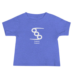 Cancer Cancer Zodilinks Baby Jersey Short Sleeve Tee