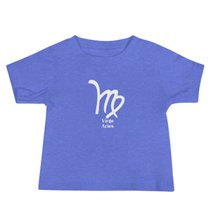 Aries Virgo Zodilinks Baby Jersey Short Sleeve Tee