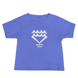 Aquarius Aries Zodilinks Baby Jersey Short Sleeve Tee