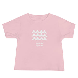 Aquarius Aquarius Zodilinks Baby Jersey Short Sleeve Tee