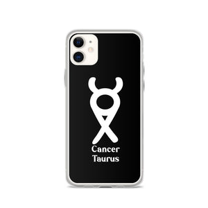 Cancer Taurus Zodilinks iPhone Case