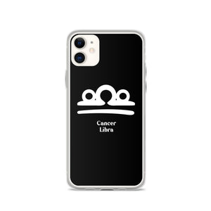 Cancer Libra Zodilinks iPhone Case