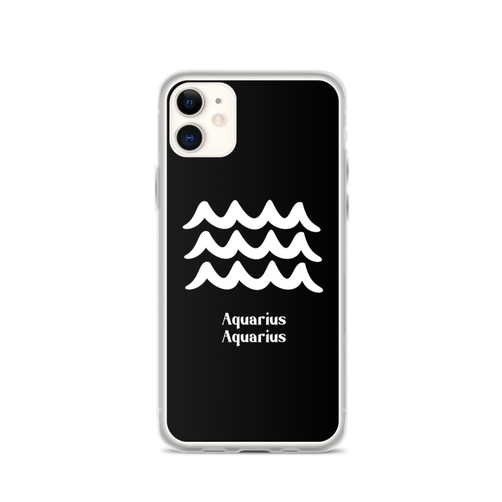 Aquarius Aquarius Zodilinks iPhone Case