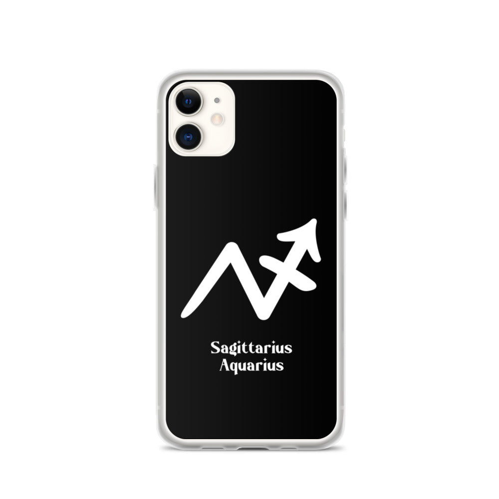 Aquarius Sagittarius iPhone Case