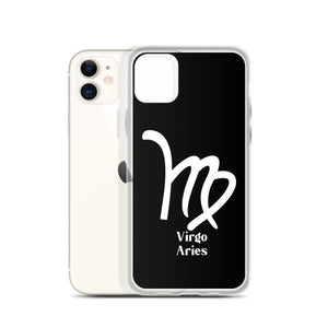 Aries Virgo Zodilinks iPhone Case