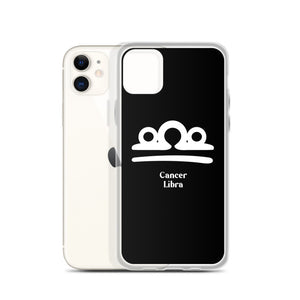 Cancer Libra Zodilinks iPhone Case