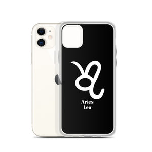 Aries Leo Zodilinks iPhone Case