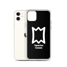 Aquarius Gemini Zodilinks iPhone Case