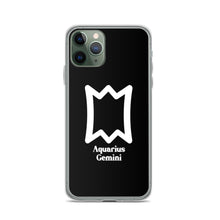 Aquarius Gemini Zodilinks iPhone Case