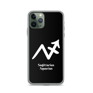 Aquarius Sagittarius iPhone Case