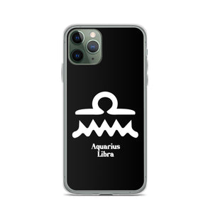 Aquarius Libra iPhone Case