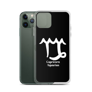 Aquarius Capricorn Zodilinks iPhone Case