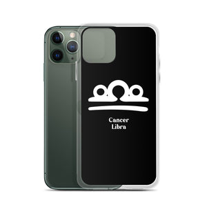 Cancer Libra Zodilinks iPhone Case