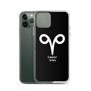 Cancer Aries Zodilinks iPhone Case