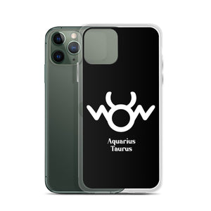 Aquarius Taurus iPhone Case