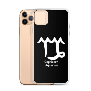 Aquarius Capricorn Zodilinks iPhone Case