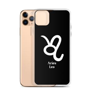 Aries Leo Zodilinks iPhone Case