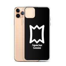 Aquarius Gemini Zodilinks iPhone Case