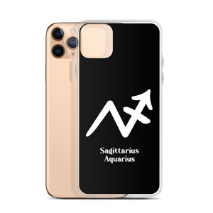 Aquarius Sagittarius iPhone Case