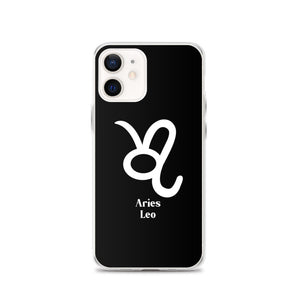 Aries Leo Zodilinks iPhone Case