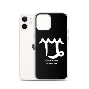 Aquarius Capricorn Zodilinks iPhone Case