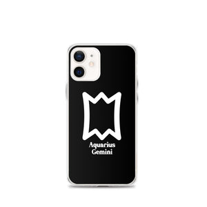 Aquarius Gemini Zodilinks iPhone Case