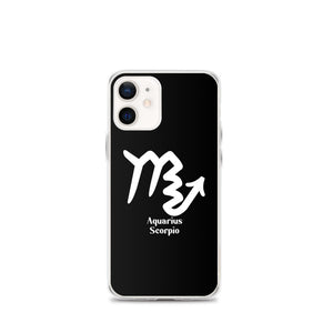 Aquarius Scorpio Zodilinks iPhone Case