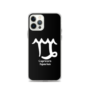 Aquarius Capricorn Zodilinks iPhone Case