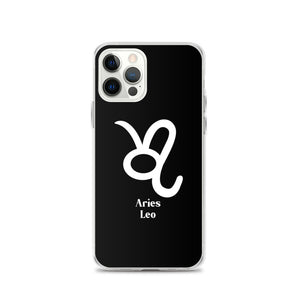 Aries Leo Zodilinks iPhone Case