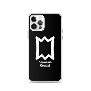 Aquarius Gemini Zodilinks iPhone Case