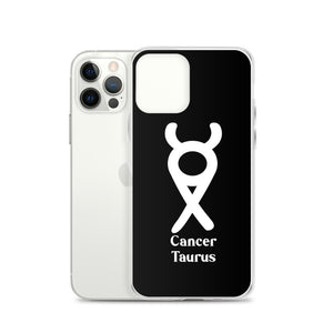 Cancer Taurus Zodilinks iPhone Case