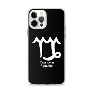 Aquarius Capricorn Zodilinks iPhone Case