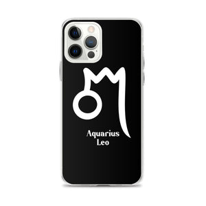 Aquarius Leo Zodilinks iPhone Case