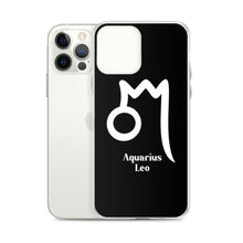 Aquarius Leo Zodilinks iPhone Case