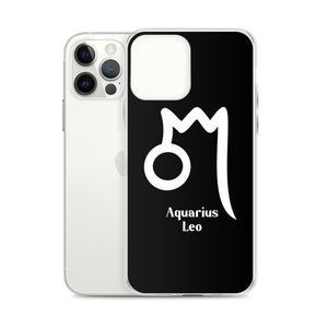 Aquarius Leo Zodilinks iPhone Case