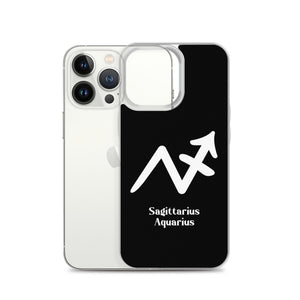 Aquarius Sagittarius iPhone Case