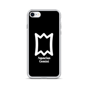 Aquarius Gemini Zodilinks iPhone Case