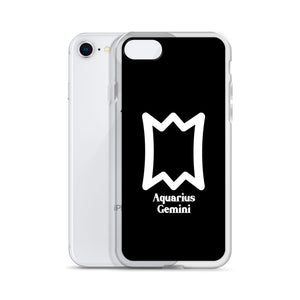 Aquarius Gemini Zodilinks iPhone Case