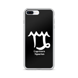 Aquarius Capricorn Zodilinks iPhone Case