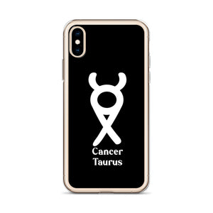 Cancer Taurus Zodilinks iPhone Case