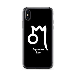 Aquarius Leo Zodilinks iPhone Case