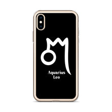 Aquarius Leo Zodilinks iPhone Case