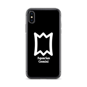 Aquarius Gemini Zodilinks iPhone Case