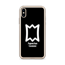 Aquarius Gemini Zodilinks iPhone Case