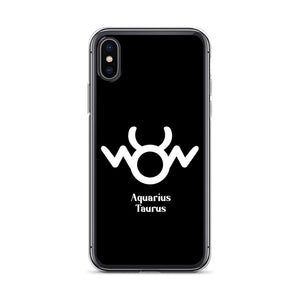 Aquarius Taurus iPhone Case