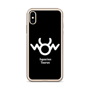 Aquarius Taurus iPhone Case