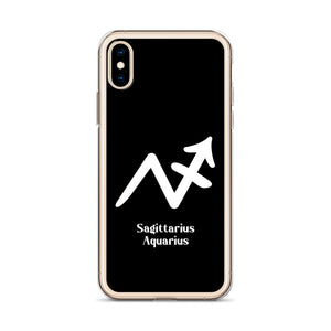 Aquarius Sagittarius iPhone Case